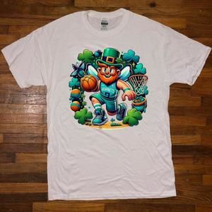 Charlotte Hornets - Nba - St. Patrick_S Day T-Shirt - Unisex White T-Shirt